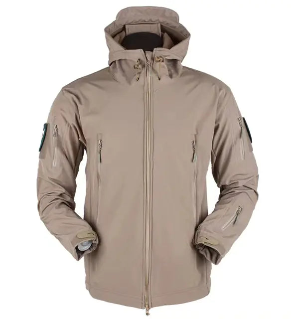 Waterproof Fleece Military Jacket for Outdoor Activities