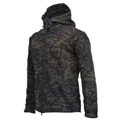 Waterproof Fleece Military Jacket for Outdoor Activities